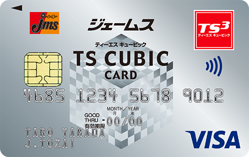 ジェームス TS CUBIC CARD レギュラー VISA