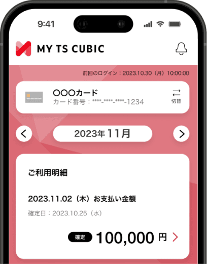 TS CUBIC CARD