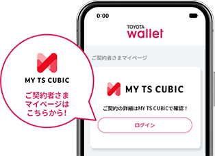 MY TS CUBIC画面イメージ