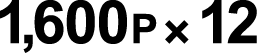 1,600P×12