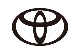 トヨタ販売店のロゴ