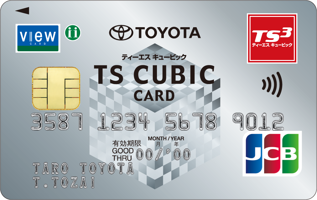 TOYOTA TS3 VIEW CARD JCB レギュラー