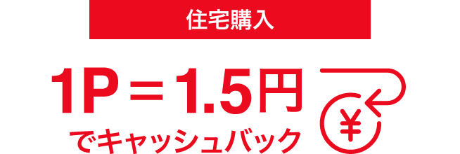 トヨタホームのご購入　ポイント還元率