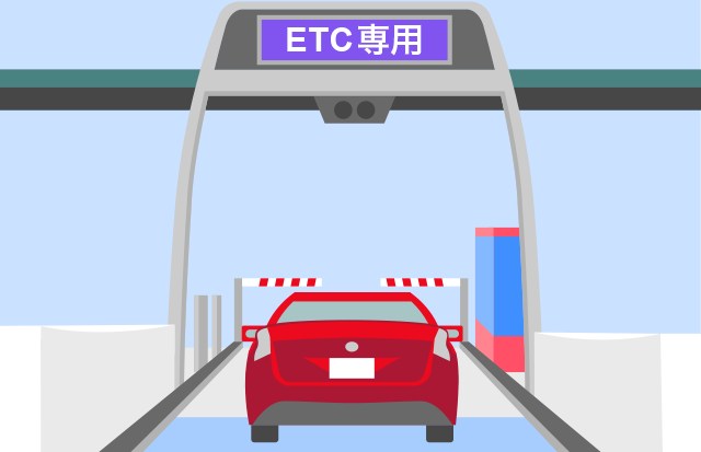 1. 車間距離をあけて徐行