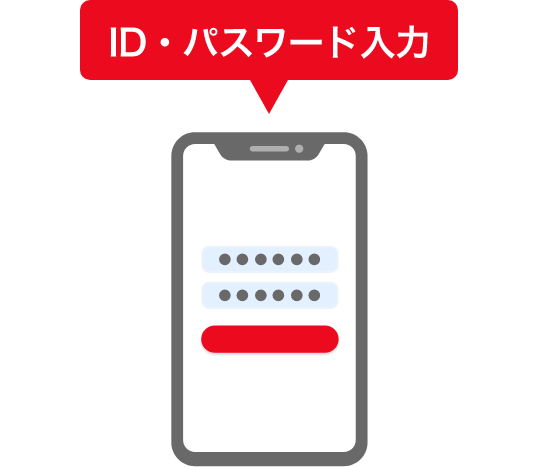 ID・パスワードを入力